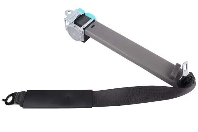 Ebony Rear Center Seat Belt with Retractor - GM (89023191)