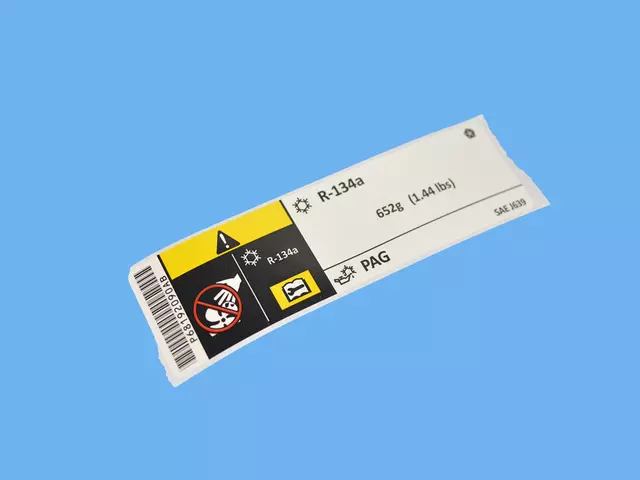 68192090AB - Labels: Air Conditioning System Label for Mopar Image image