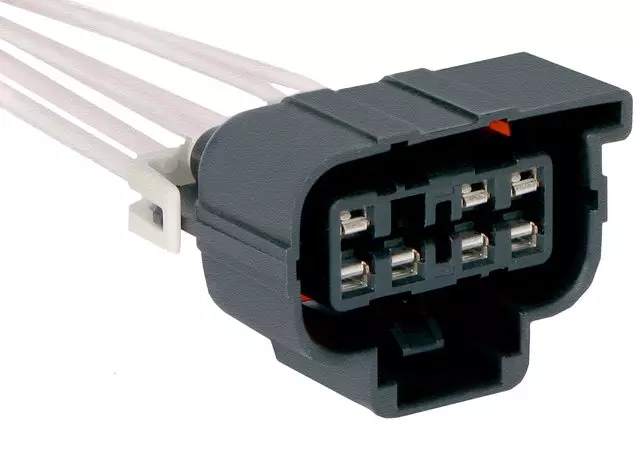 15306339 - : 7-Way Female Black Multi-Purpose Pigtail for GM Image