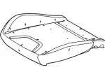 DM5Z58632A23B - Body: Seat Cushion Pad for Ford: Focus Image