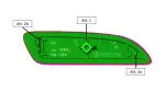 819100A060 - Body: Reflector for Toyota Image