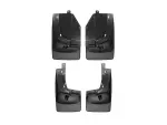110106120106 - : Black MudFlap No-Drill DigitalFit® MudFlap Kit for WeatherTech Image