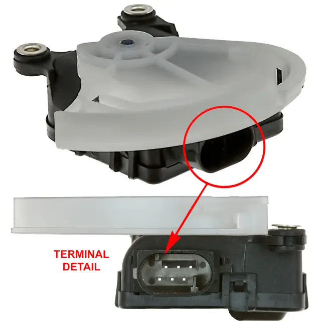 1712281 - Air Conditioning &amp; Heat: HVAC Recirculation Door Actuator for GLOBAL PARTS DISTRIBUTORS Image