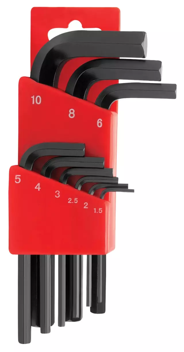 1401 - : Sizes: 1.5, 2, 2.5, 3, 4, 5, 6, 8 and 10mm. Plastic Holder. for Performance Tool Image