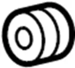 491956P000 - Steering: Reservoir Insulator for INFINITI: M37, M56, Q45, Q70, Q70L Image