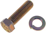 72183 - : Starter Bolt, Type 4, 7/16-14 X 1-1/2 In. With Lock Washer, 6/8 Cylinder Chrys for Dorman Image