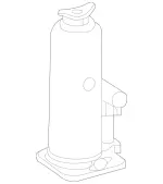 9045800018 - : Floor Jack for Mercedes-Benz Image