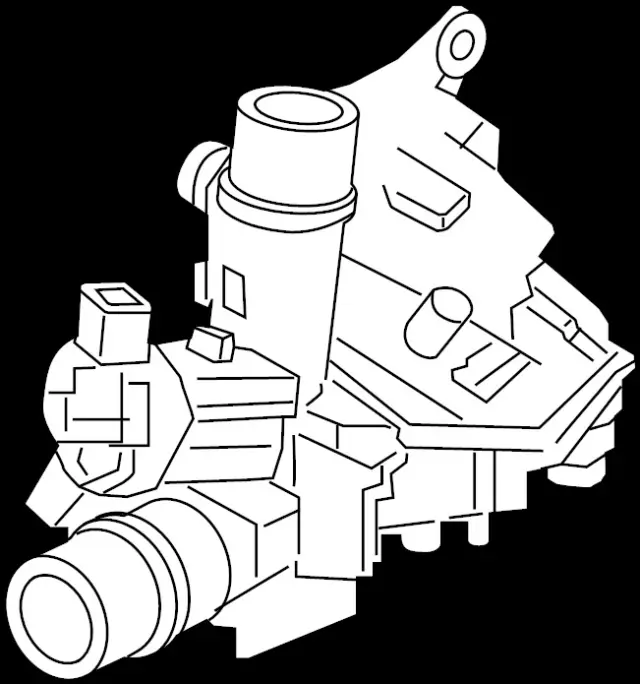144115CA7D - Engine: Turbocharger for Infiniti Image