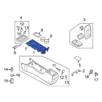 7E5Z54045A76AC - Body: Finish Panel for Ford: Fusion | Mercury: Milan Image