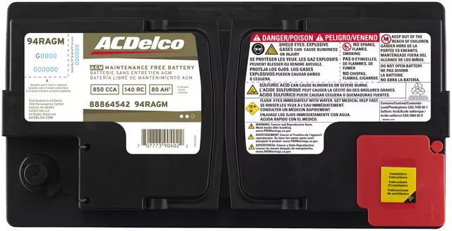 Acdelco™ Vehicle Battery - GM (94RAGM)