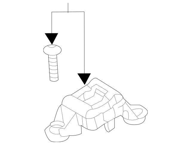 2328200201 - Front Doors: Holder for Mercedes-Benz: 180A, 220a, A220, A35 AMG, AMG GT 43, AMG GT 55, AMG GT 63 Pro, CLA250, CLA35 AMG, CLA45 AMG, CLA45 AMG S, SL43 AMG, SL55 AMG, SL63 AMG, SL63 AMG S E Performance Image image