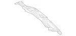 2126502201 - Body: Rear Header for Mercedes-Benz Image