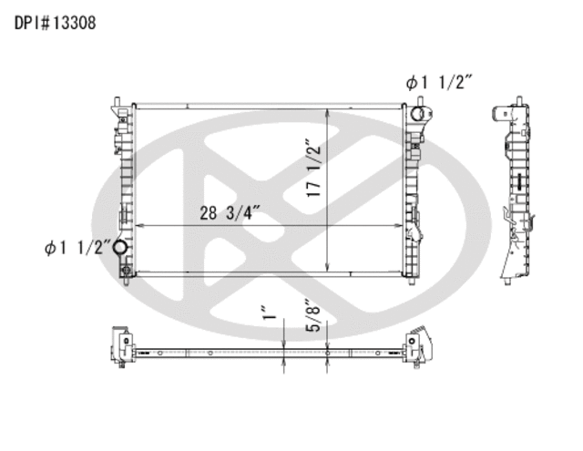 A13308 - : Koyorad Radiator for Koyo Image