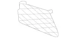 1668851322 - Detachable Parts: Cover, Bumper Area for Mercedes-Benz Image