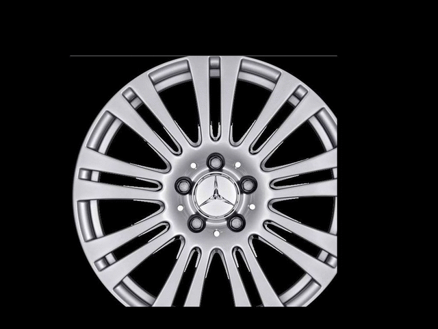 20740101029765 - : Alloy Wheel - 17inch 9-Twin Spoke for Mercedes-Benz: E350, E400, E550, E63 AMG Image
