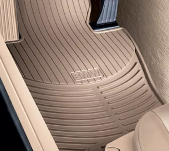 51472153725 - : 2006-2016 BMW Rubber Floor Mats - Front - Black for BMW Image