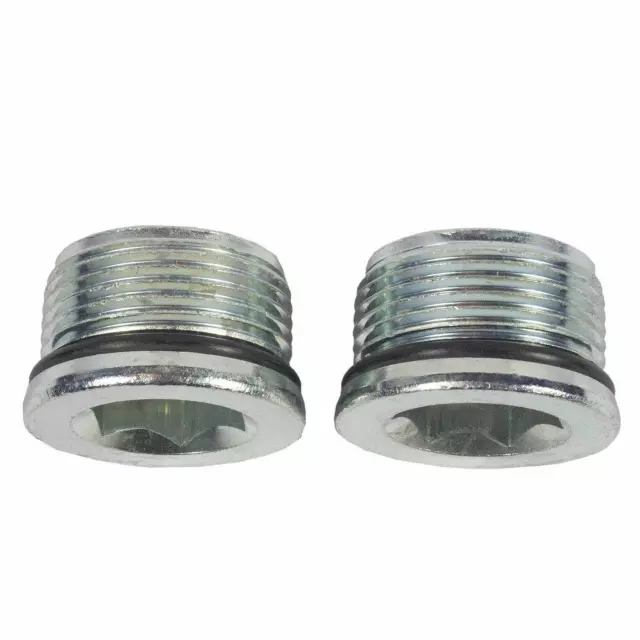 W528210S437 - Engine: Upper Oil Pan Plug for Ford: F-250 Super Duty, F-350 Super Duty, F-450 Super Duty Image