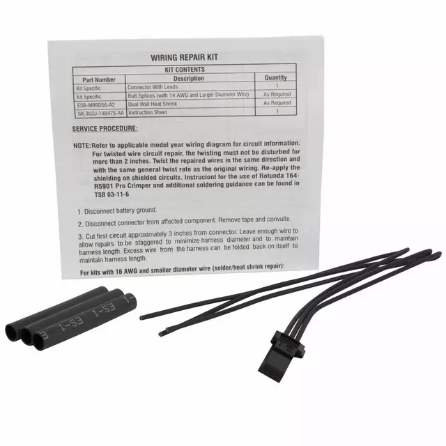 AU2Z14S411ABA - : Wire Assembly for Ford Image