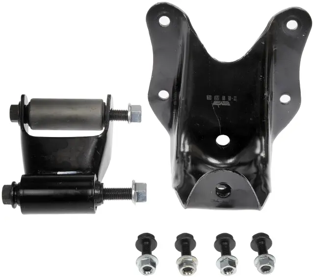 722101 - Suspension: Rear Position Leaf Spring Shackle and Bracket Kit for Dorman Image