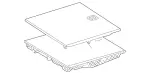 2116801102 - Covering and Lining: Floor for Mercedes-Benz: E320, E500, E55 AMG Image