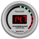 4379 - : GAUGE, AIR/FUEL RATIO-WIDEBAND, STREET, 2 1/16", 10:1-17:1, DIGITAL, ULTRA-LITE for AutoMeter Image