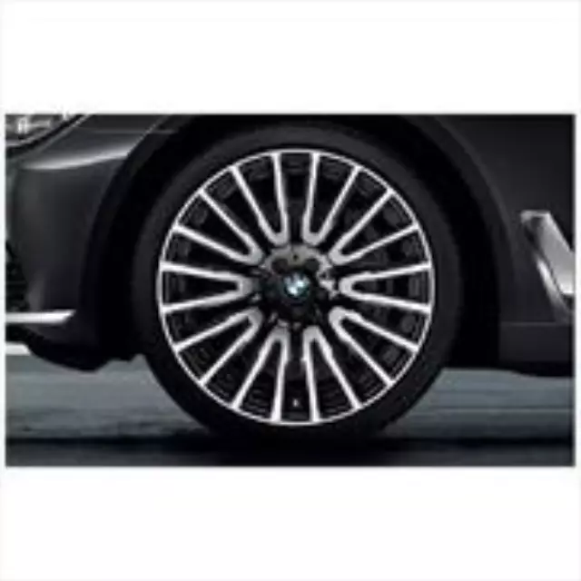 BMW OEM 629 SUMMER WHEEL AND TIRE SET IN ORBIT GREY W/ BURNISHED FACE 21" - BMW (36-11-2-408-922)