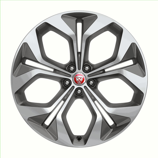 Alloy Wheel, 21 Inch 5 Split-Spoke - Jaguar (J9C2788)