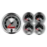 1202 - : GAUGE KIT, 5 PC., 3 3/8" &amp; 2 1/16", ELEC. SPEEDOMETER, AMERICAN MUSCLE for AutoMeter Image