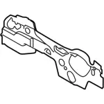 FR3Z6301588A - Body: Lower Insulator for Ford Image