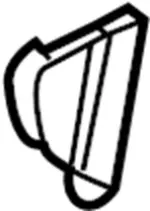 88455AL501 - Body: Recline Cover for Infiniti Image