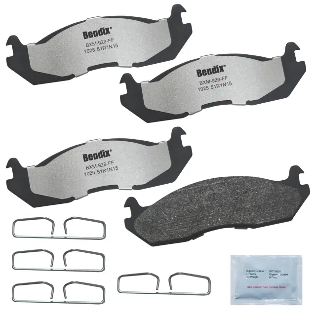 MKD1025FM - : BENDIX Fleet MetLok Brake Pad for BENDIX Image