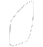 25169000768P53 - : Weather-Strip On Body for Mercedes-Benz Image