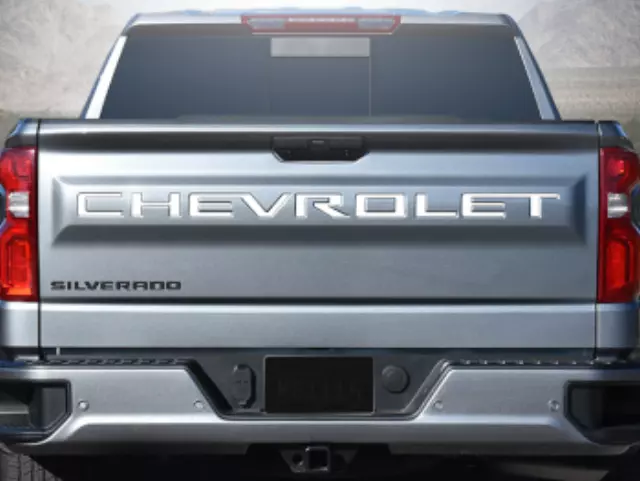 19432565 - Exterior: 3-D Urethane Chevrolet Tailgate Lettering for GM Image