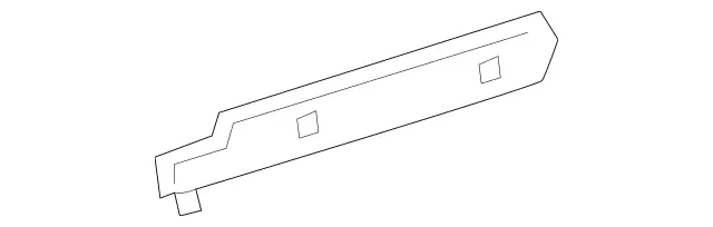 4636309202 - : Reinforcement for Mercedes-Benz: G500, G550, G580, G63 4x4 Squared AMG, G63 AMG Image