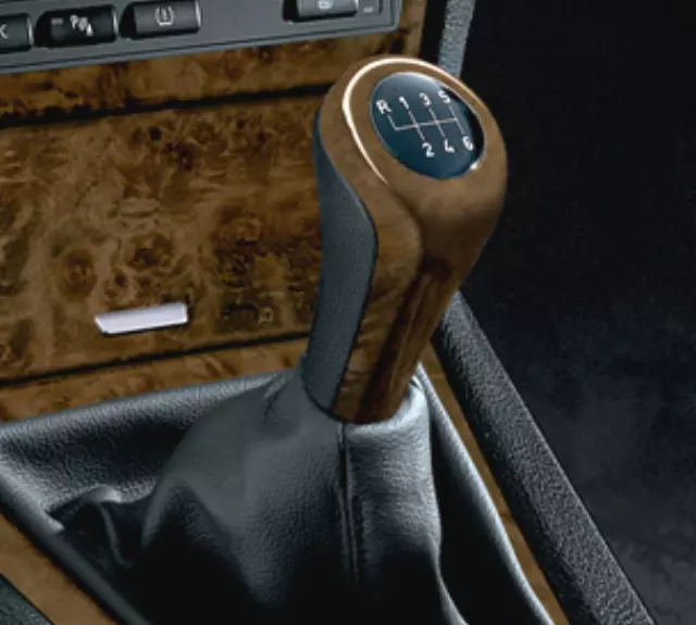 25110415265 - Interior: Leather Gear Shift Knob - Poplar for BMW: X3 Image