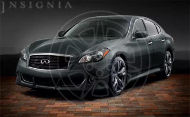 K60201MA7A - Exterior: Aerodynamic Kit - Front Bumper - Harbour Blue for Infiniti Image