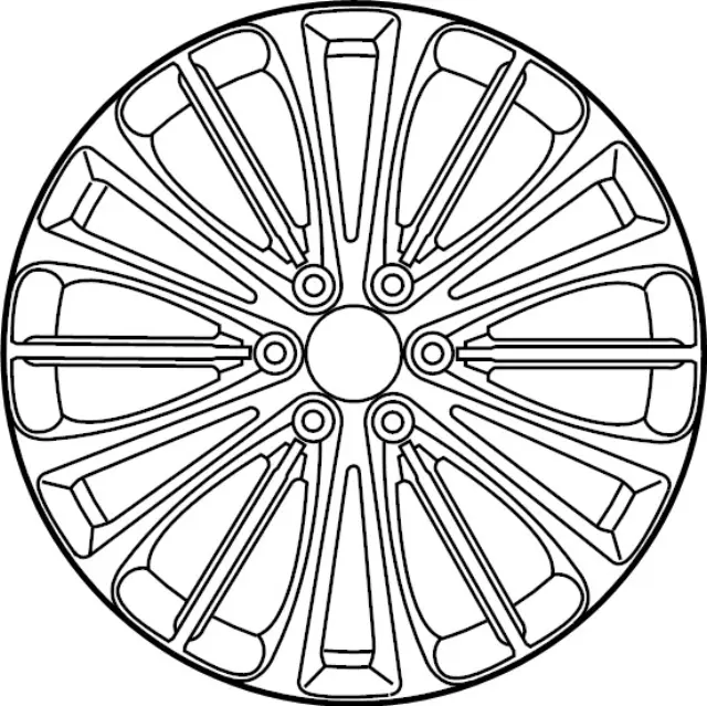 D0C001A71C - : Wheel, Alloy for INFINITI: QX80 Image
