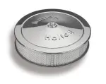 120102 - : 14" Chrome Round Air Cleaner for Holley Image