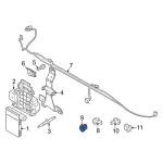 ML3Z15A862RBPTM - : Park Sensor Retainer for Ford: F-150 Image