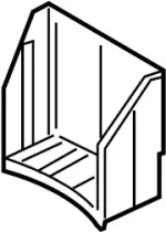 284B9AL500 - : Controller Rear Cover for INFINITI: FX35, FX45, G35, M35, M45 Image