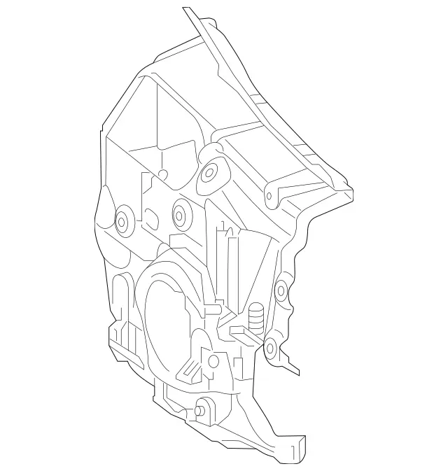 2226828602 - Panelling: Dampening, Firewall for Mercedes-Benz: Maybach S550, Maybach S560, Maybach S600, Maybach S650, S450, S550, S550e, S560, S600 Image image