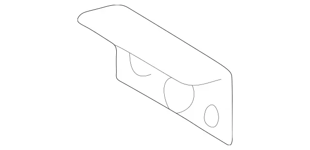 4634281840 - Body: Mount Bracket for Mercedes-Benz Image
