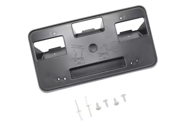 Black Front License Plate Bracket - GM (84186106)