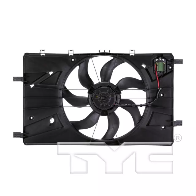 622890 - Cooling Systems: TYC Dual Radiator and Condenser Fan Assembly for TYC Image