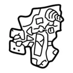 5F2Z17264A01BA - Body: Latch Assembly for Ford: Freestar | Mercury: Monterey Image