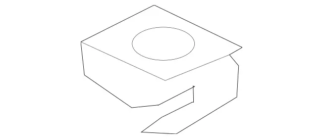 9945645 - Hardtop: Nut for Mercedes-Benz: 220, 250C, 350SL, 380SL, 380SLC, 450SL, 450SLC, 560SL, SL500, SL55 AMG, SL550, SL600, SL63 AMG, SL65 AMG, SLK230, SLK320 Image image