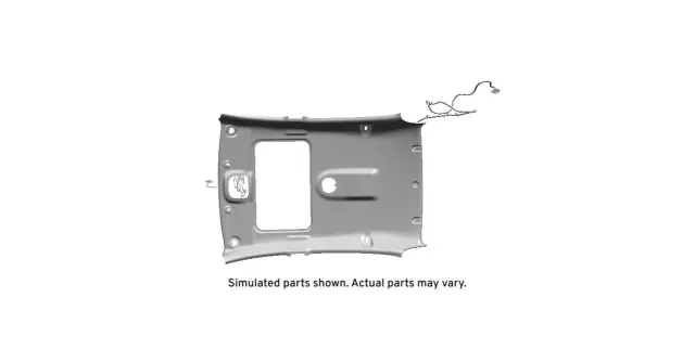 20876958 - Body: Headliner for Chevrolet: Malibu Image