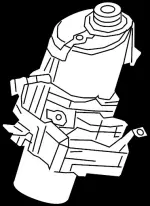 491104HK5A - : Power Steering Pump for Infiniti Image