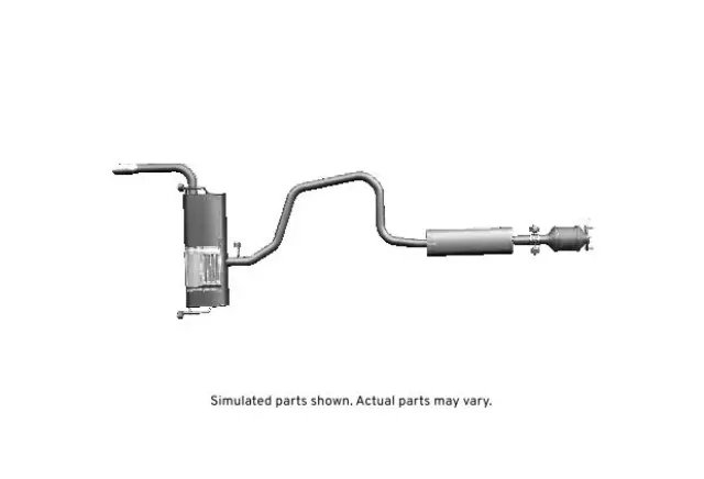 25972367 - : Muffler &amp; Pipe for Chevrolet: Malibu Image