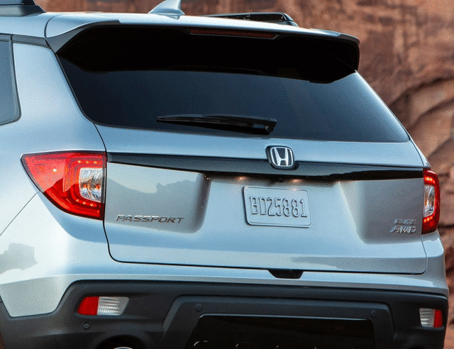 74890TGSA11 - Body: License Panel for Honda: Passport Image